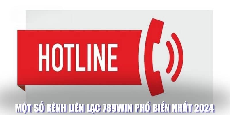 Một số kênh liên lạc 789WIN phổ biến nhất 2024 